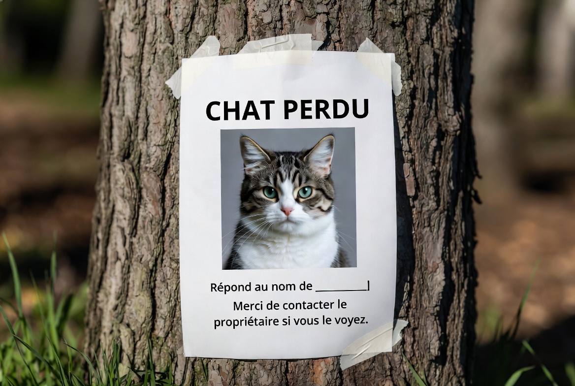 Chat perdu, que faire ?