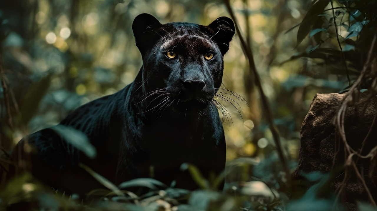 Zoom sur la majestueuse panthère noire